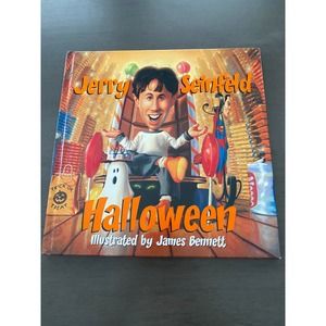 Jerry Seinfield Halloween Book Hardback Illustrated by James Bennett
